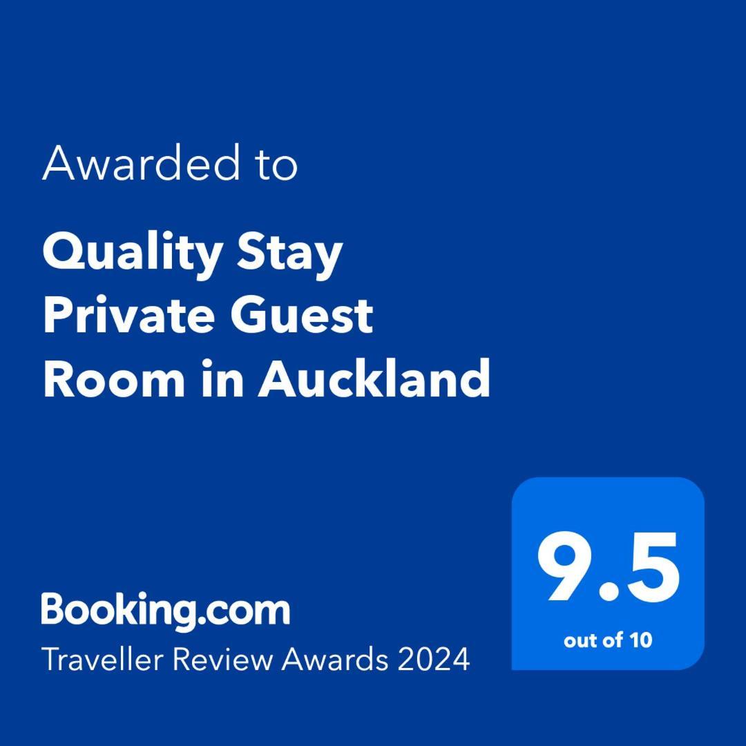 Quality Stay Private Guest Room In אוקלנד מראה חיצוני תמונה